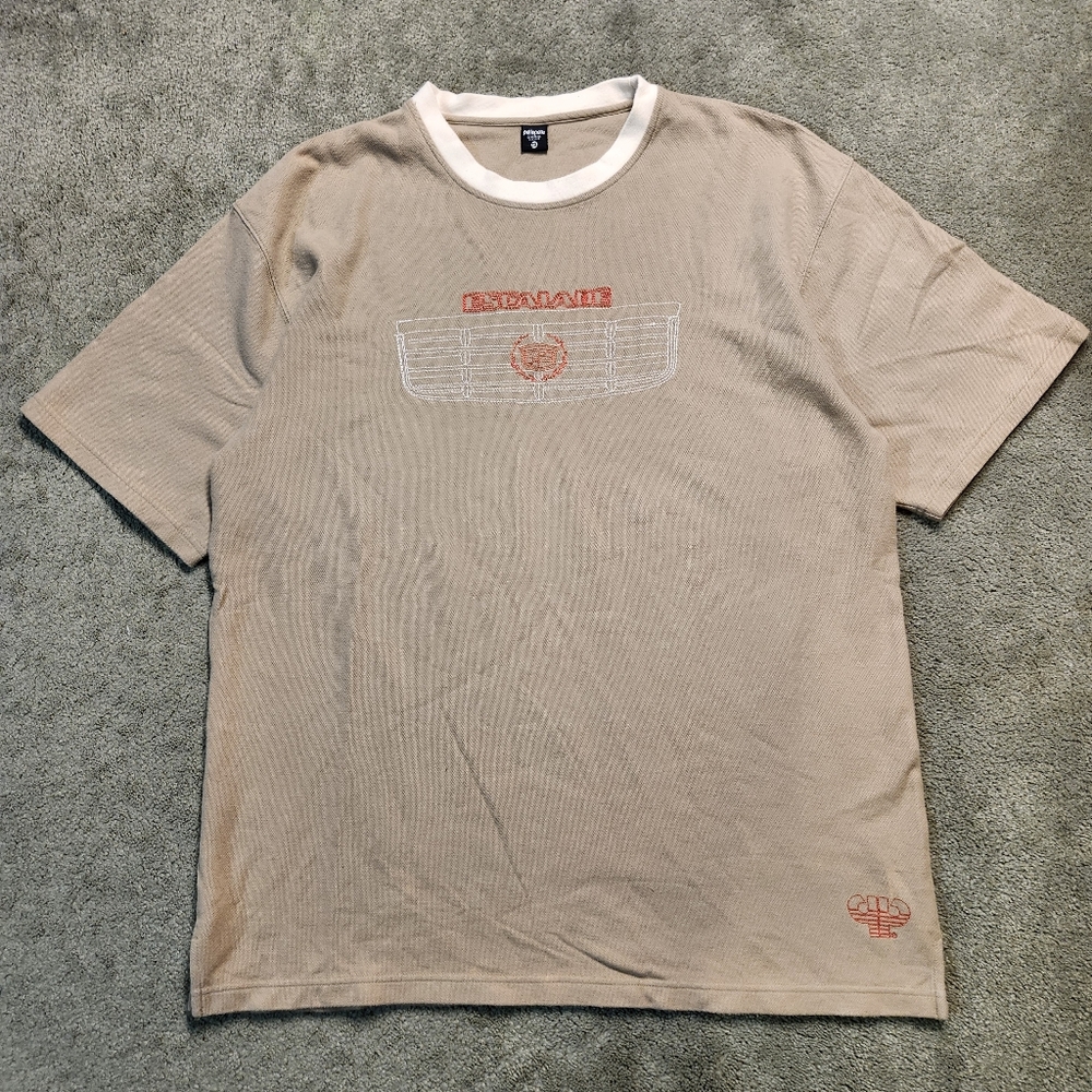 Vintage 90s Pelle Pelle T-Shirt Size XL Hip Hop Y2K Embroidered